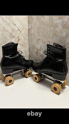 Vintage Riedell Silver Star Roller Skates Snyder Skate Co