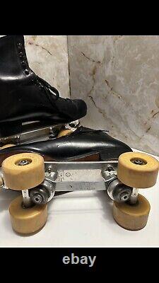 Vintage Riedell Silver Star Roller Skates Snyder Skate Co