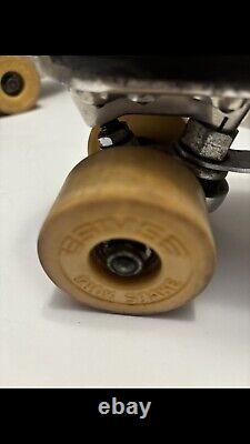 Vintage Riedell Silver Star Roller Skates Snyder Skate Co