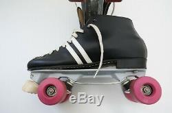 Vintage Riedell Speed Roller Skates Size 12 Jumbo Kryptos Wheels Invader Plates