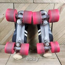 Vintage Riedell Speed Skates with Pacer Crown Plates and VANS Wheels Size 7