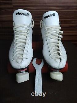 Vintage Riedell USA Speed Roller Skates Sz 6