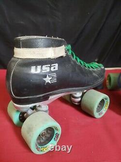 Vintage Riedell USA Speed Roller Skates Vintage Sure-Grip Super X5L Sure Grip