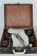 Vintage Riedell White Leather Women's 7 Roller Skates USA with Carring Case FO-MAC