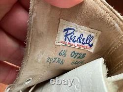 Vintage Riedell Women's Skates Sz 6.5 Super Deluxe Labeda Fan Jet Wheels