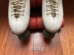 Vintage Riedell Women's Skates Sz 6.5 Super Deluxe Labeda Fan Jet Wheels