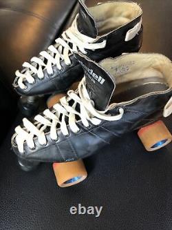 Vintage Roller Skates 1986 Riedell 595 Size 9 Mens Boot on Sure Grips