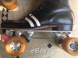 Vintage Roller Skates-Riedell 265 Sure-Grip Cyclone withFan Jet Wheels. Size 10.5