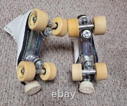 Vintage Roller Skates Riedell Sure Grip Century Size 6-Olympian Plus Wheels