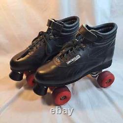 Vintage Roller Skates Riedell USA Aerobiskate Sure-Grip Black Super X Men 11