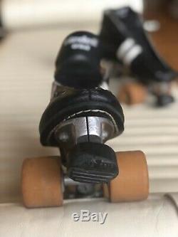 Vintage Roller Speed Skates Riedell Invader Size Mens 9 Great Shape