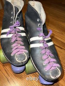 Vintage Sunlite USA Roller Skates Turbo 62 MM wheels Rare Roller Derby