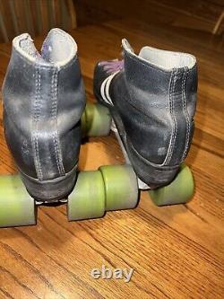 Vintage Sunlite USA Roller Skates Turbo 62 MM wheels Rare Roller Derby