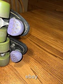 Vintage Sunlite USA Roller Skates Turbo 62 MM wheels Rare Roller Derby