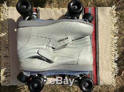 Vintage Sure Grip Aerobiskate Riedell 795 Grey Mens 13 Complete Outdoor Skate