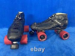 Vintage Womens Size 10 Riedell Quad Skates withextra wheels