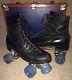 VintageBlackLeatherRIEDELLRollerSkates&CaseSure-GripSuperX6LMENS(9)