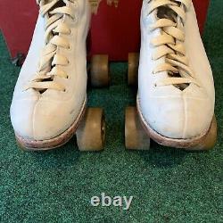Vtg Douglass-Snyder Custom Built Skates WithGilash Pro Boot In Orig Box Wmns 5 1/2