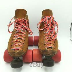 Vtg Riedell 65X IFO Size 8 Invader Force One Roller Skates RC Sports Sunlite