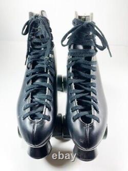Vtg Sure Grip Roller Skates 8 Leather Riedell Red Wing Style Powell Bones Elite