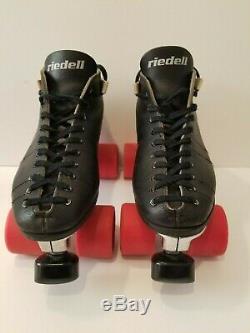 Vtg USA Riedell 122 Roller Skates Sure Grip 7.5