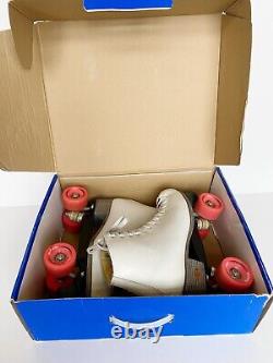 WOMEN'S RIEDELL Roller Skates Indoor # 111W 28691 White size 11