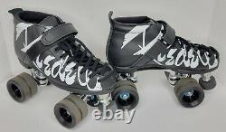Women's Size 7 Vixen Riedell 165 Speed Roller Skates PowerDyne Triton Plates