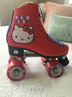 Womens Moxi by Riedell Hello Kitty Roller Skates BNIB Size 5- Rare