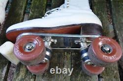 Womens Riedell Roller Skates Size 7 Chicago Custom GM II Plates. EUC