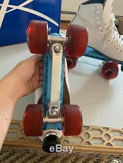 Womens Size 8 Riedell Outdoor Roller Skates Excellent Condition